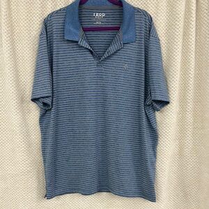 Izod Blue Golf Polo with stretch size xxl